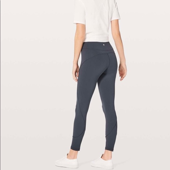 lululemon In Movement 7/8 Tights, Blue-Tied, Women’s Size US 4 - Picture 3 of 7